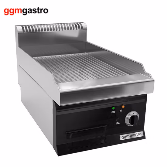 CE-geprüftes Küchengerät, Edelstahl-Arbeitsplatte, elektrischer Flachgrill, flache Mini-Grillplatte, Hotel-Restaurant-Küchenausrüstung